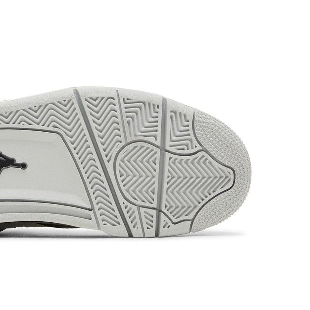 Jordan 4 Retro Platinum Gold (GS) – pohled shora | Purekickz