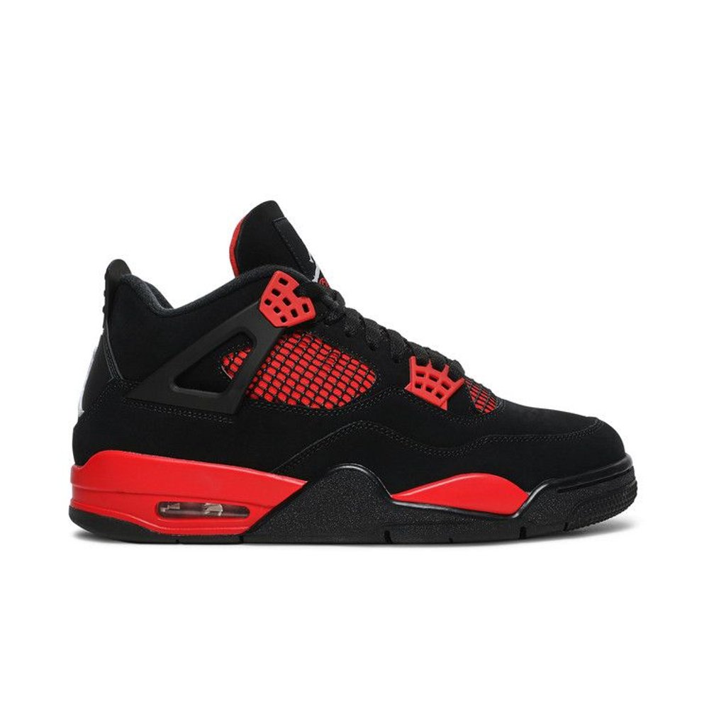Jordan 4 Retro Red Thunder – boční pohled | Purekickz