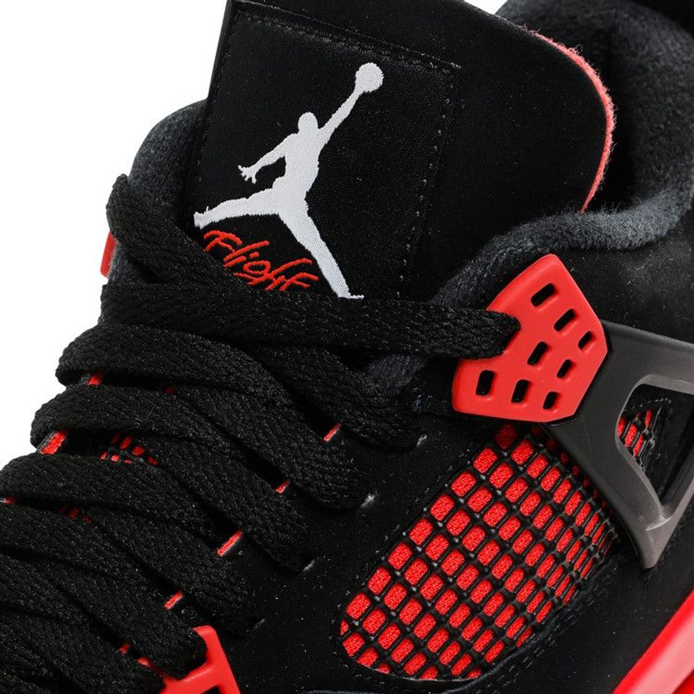 Jordan 4 Retro Red Thunder – pohled 9 | Purekickz