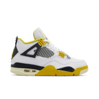 Jordan 4 Retro Vivid Sulfur (W) – boční pohled | Purekickz