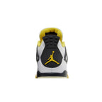 Jordan 4 Retro Vivid Sulfur (W) – detail materiálu | Purekickz