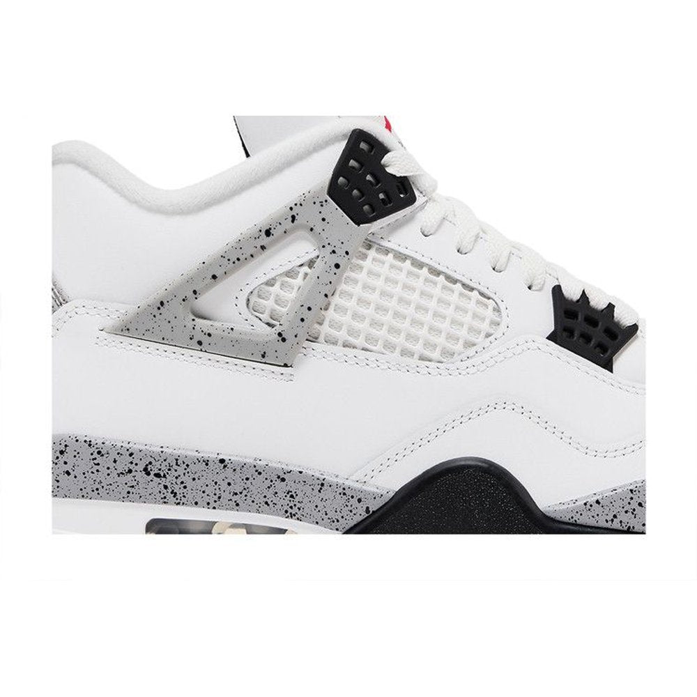 Jordan 4 Retro White Cement (2025) – detail | Purekickz