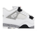 Jordan 4 Retro White Cement (2025) – detail | Purekickz