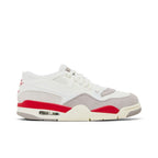 Jordan 4 RM Fire Red – boční pohled | Purekickz