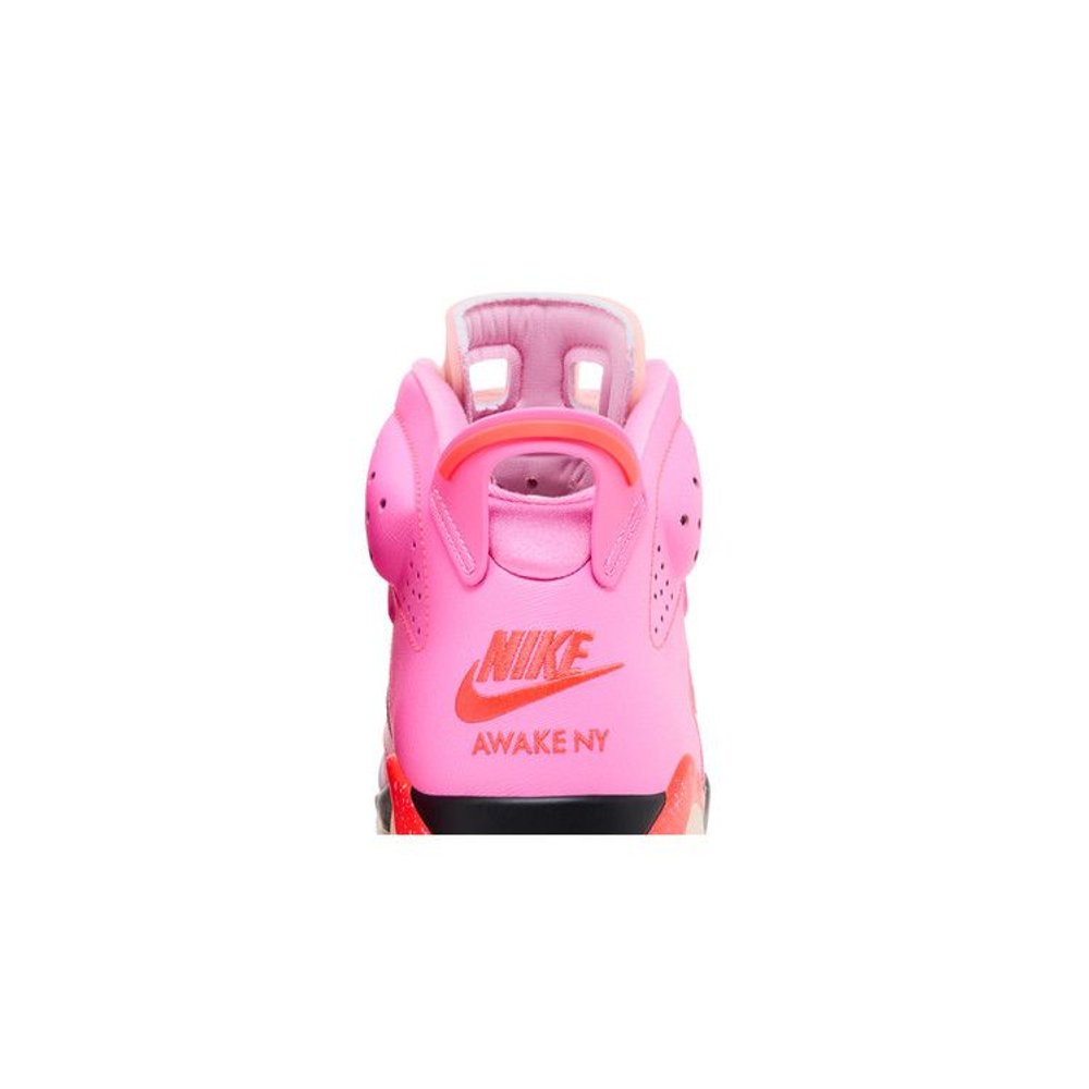Jordan 6 Retro Awake NY Playful Pink – detail materiálu | Purekickz