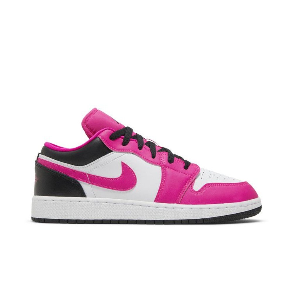 Jordan Air Jordan 1 Low Fierce Pink (GS) – boční pohled | Purekickz