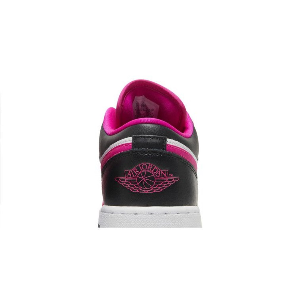 Jordan Air Jordan 1 Low Fierce Pink (GS) – detail materiálu | Purekickz