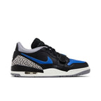Jordan Legacy 312 Low Black Royal – boční pohled | Purekickz