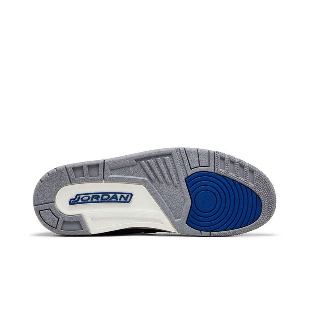 Jordan Legacy 312 Low Black Royal – zadní pohled | Purekickz