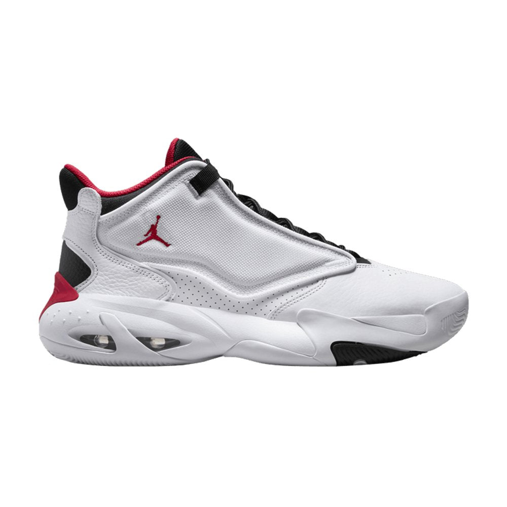 Jordan Max Aura 4 White Black University Red – hlavní pohled | Purekickz