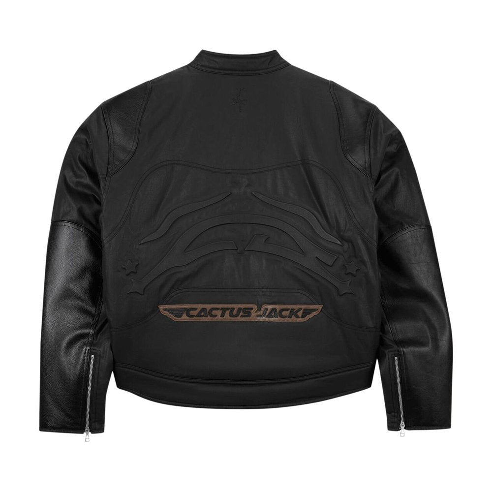 Jordan x Travis Scott TS Waxed Jacket Black – boční pohled | Purekickz
