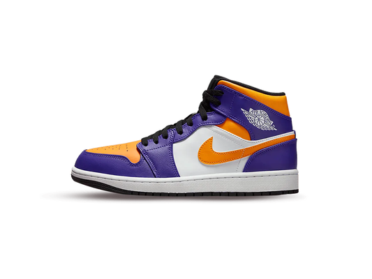 Jordan 1 Mid Lakers