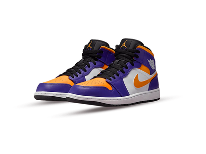 Jordan 1 Mid Lakers