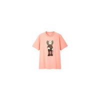 KAWS x Uniqlo Companion Tee Pink – hlavní pohled | Purekickz