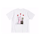 KAWS x Uniqlo Warhol UT Graphic 476350 T-shirt White – boční pohled | Purekickz