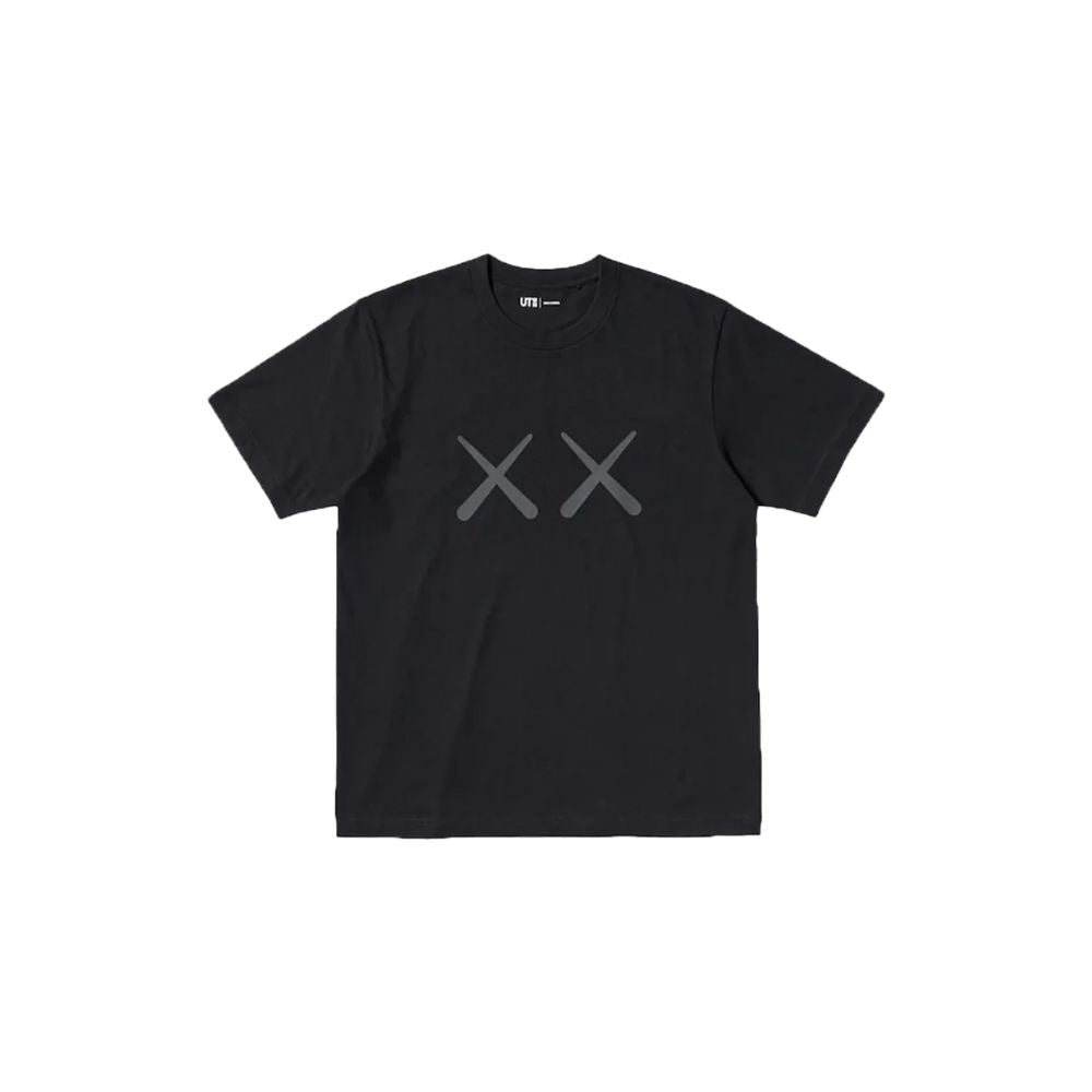 KAWS x Uniqlo Warhol UT Graphic T-shirt Black – hlavní pohled | Purekickz