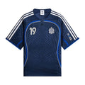 Kith x adidas Messi Football Jersey Night Navy – hlavní pohled | Purekickz