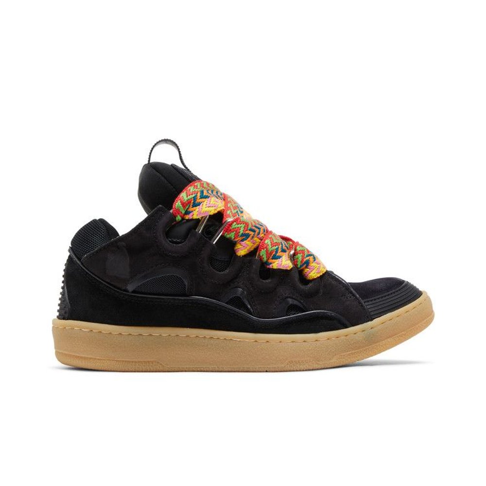 Lanvin Leather Curb Black – boční pohled | Purekickz