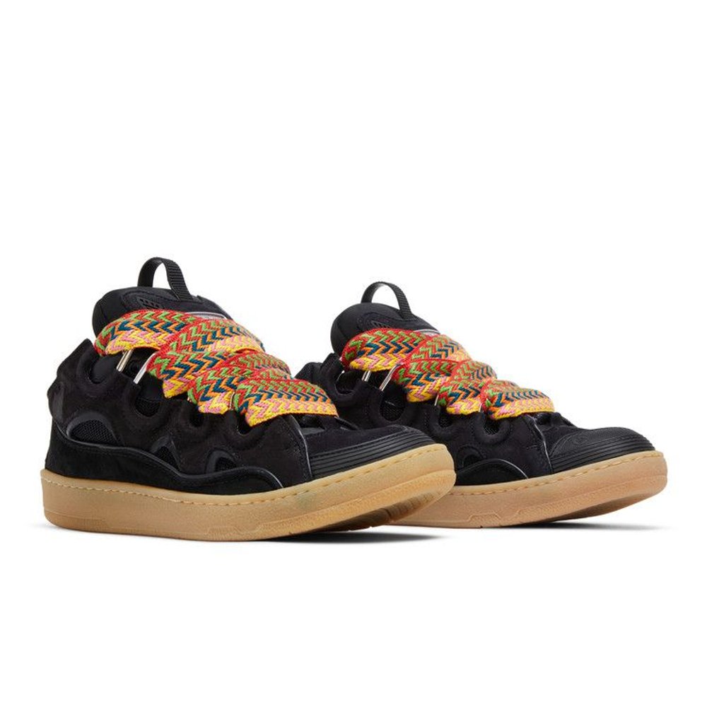Lanvin Leather Curb Black – lifestyle foto | Purekickz