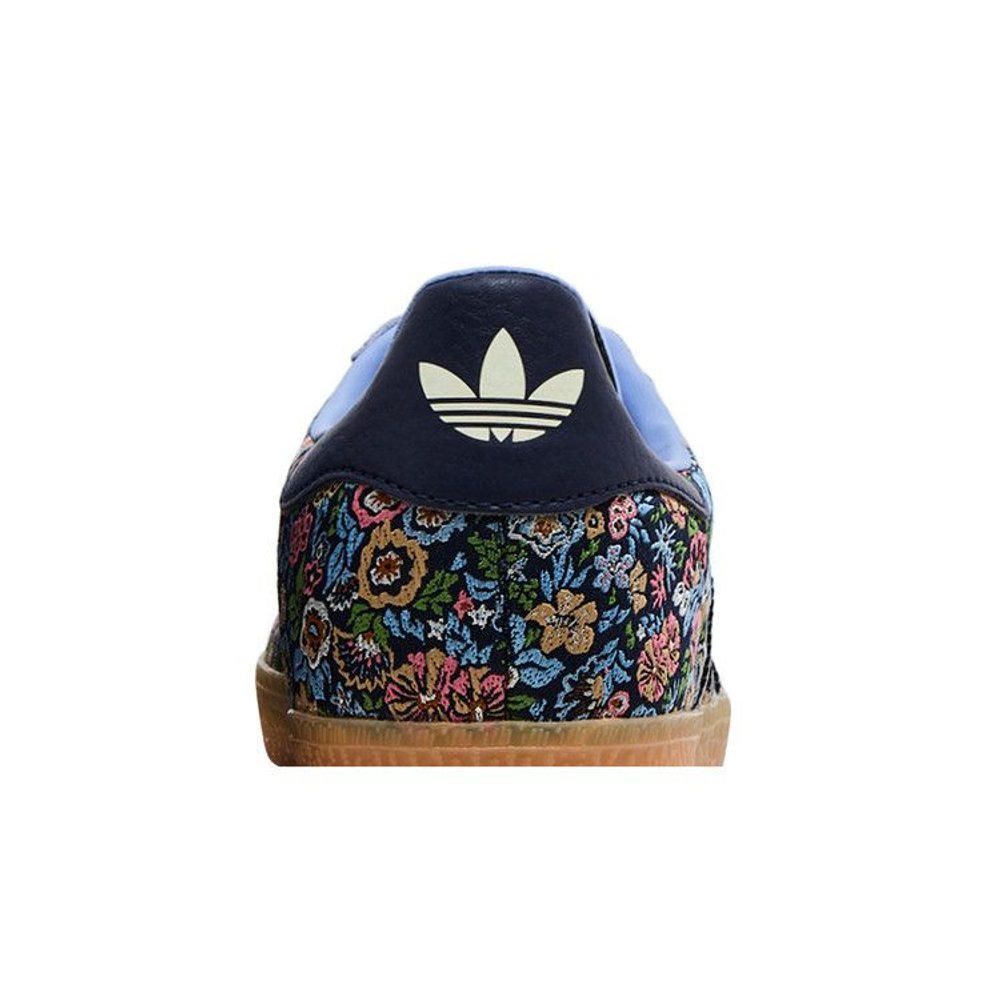 Liberty London x adidas Gazelle J 'Floral Embroidery' – detail materiálu | Purekickz
