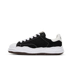 Maison Mihara Yasuhiro Blakey OG Sole Canvas Low Black White – hlavní pohled | Purekickz