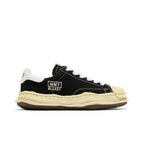 Maison Mihara Yasuhiro Blakey OG Sole Vintage Canvas Low Black – boční pohled | Purekickz