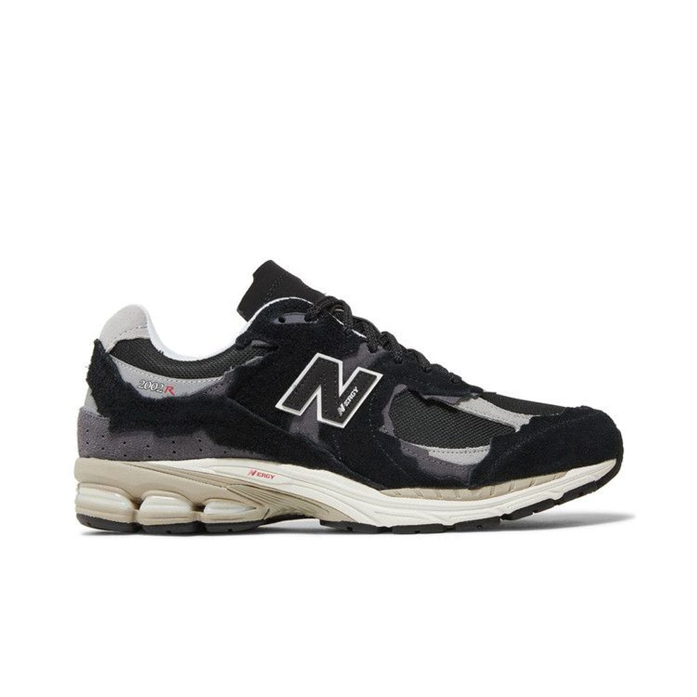 New Balance 2002R Protection Pack Black Grey – boční pohled | Purekickz