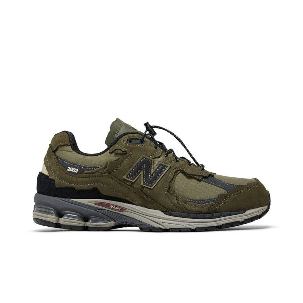New Balance 2002R Protection Pack Dark Moss – boční pohled | Purekickz