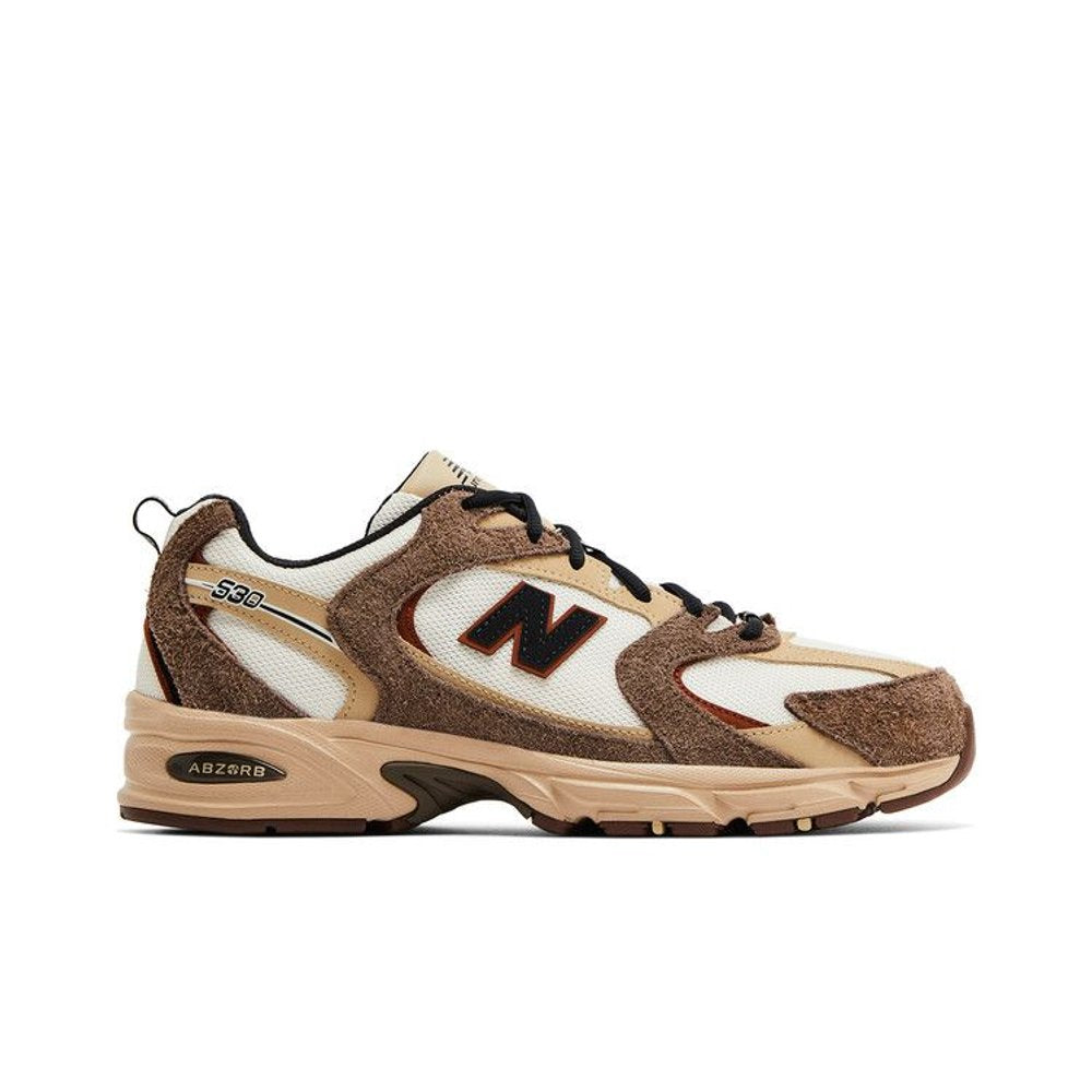 New Balance 530 Brown Tan – boční pohled | Purekickz