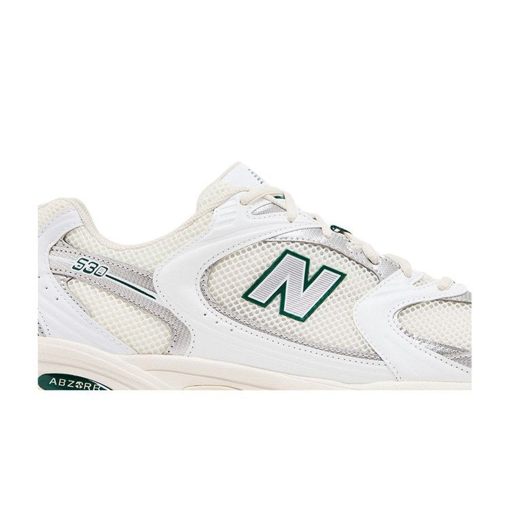 New Balance 530 'Sea Salt Marsh Green' – detail | Purekickz