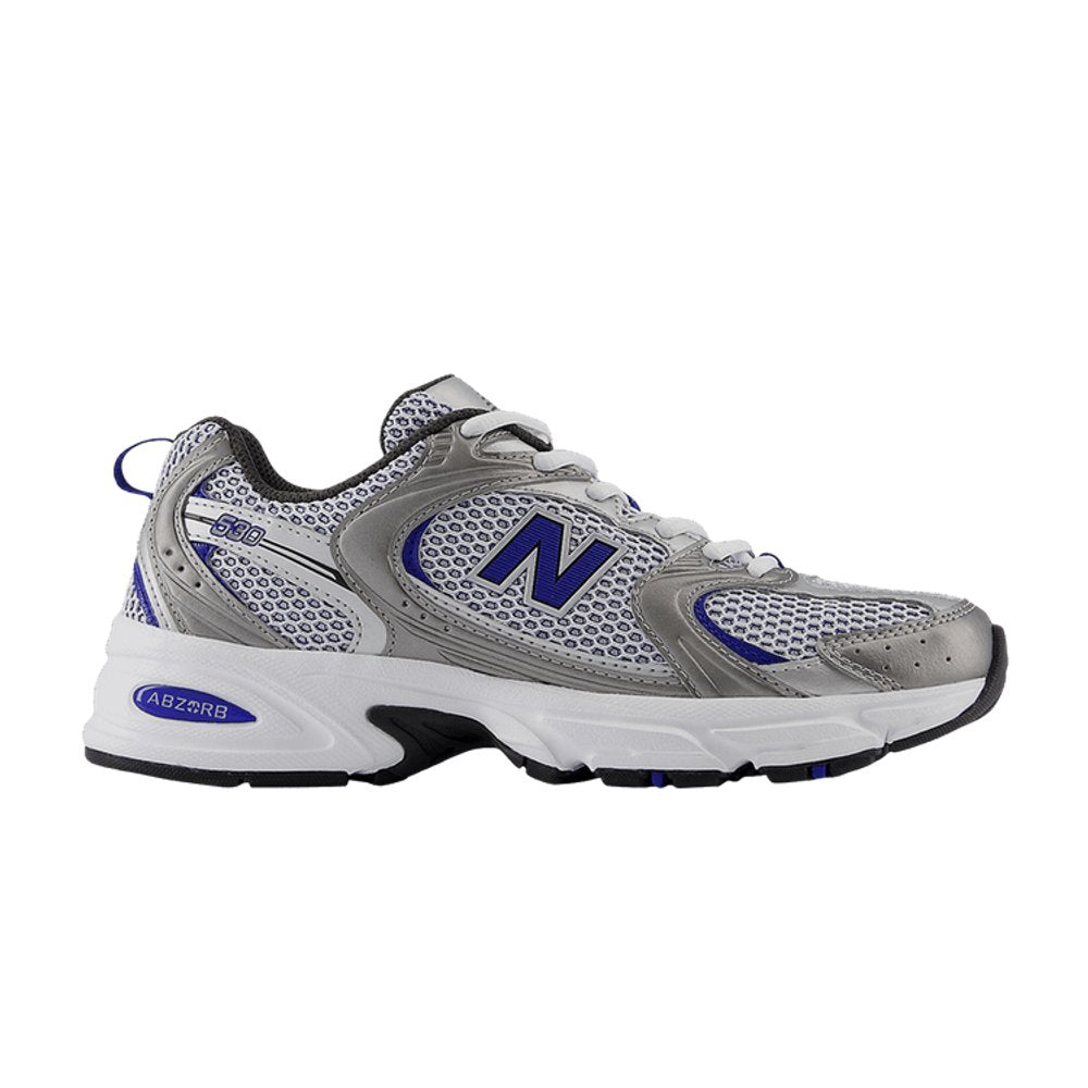 New Balance 530 'Silver Metallic Blue Agate' – boční pohled | Purekickz