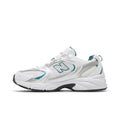 New Balance 530 White Silver Green