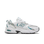 New Balance 530 White Silver Green