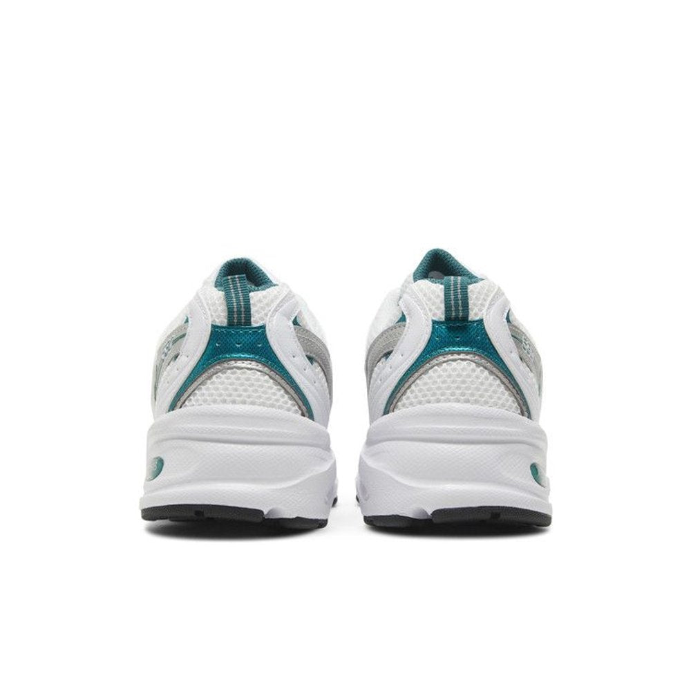 New Balance 530 White Silver Green
