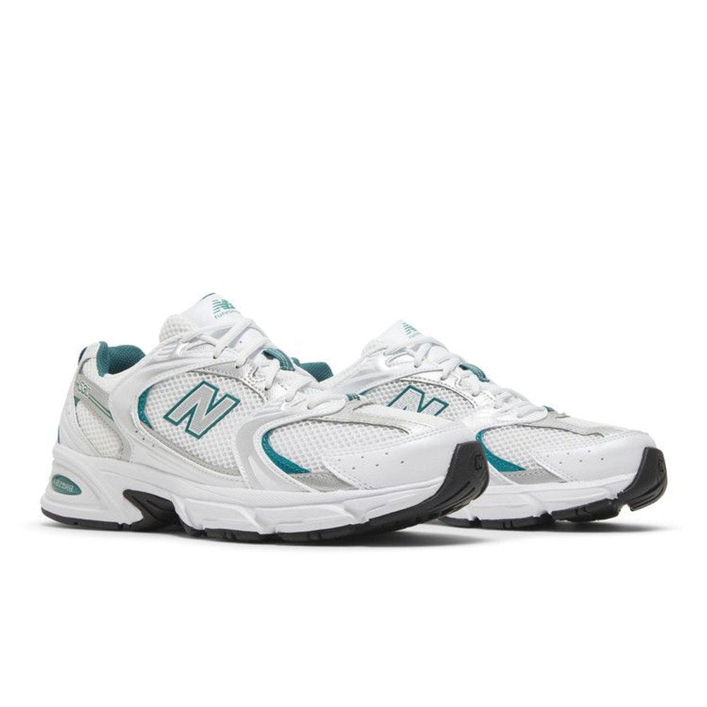 New Balance 530 White Silver Green