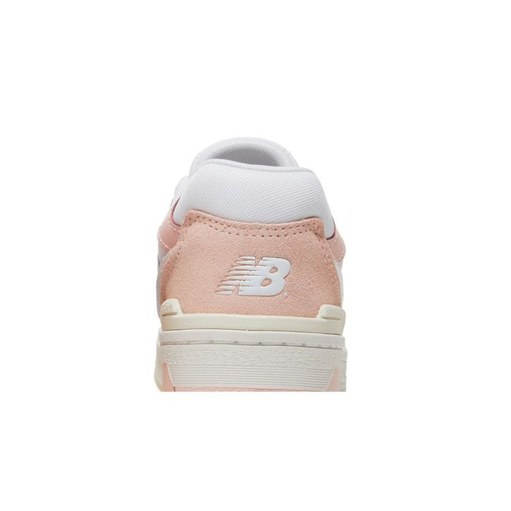 New Balance 550 Big Kid 'Pink Sand White' – detail materiálu | Purekickz