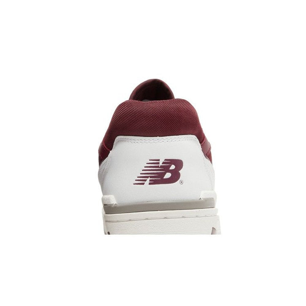 New Balance 550 Burgundy Cyan – detail materiálu | Purekickz
