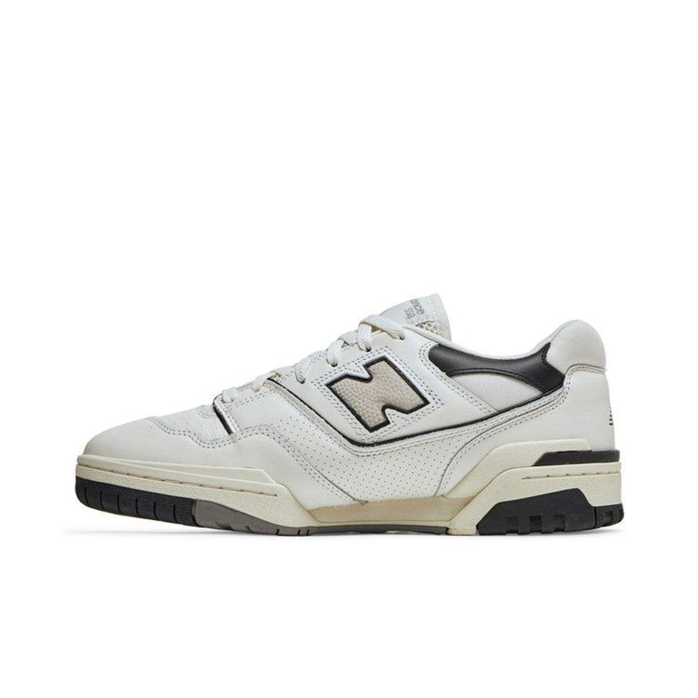 New Balance 550 Cream Black – hlavní pohled | Purekickz
