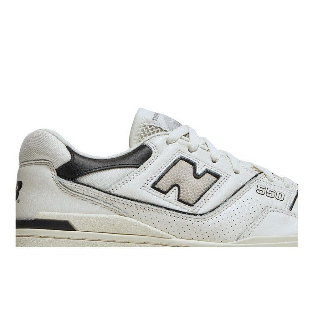 New Balance 550 Cream Black – detail | Purekickz
