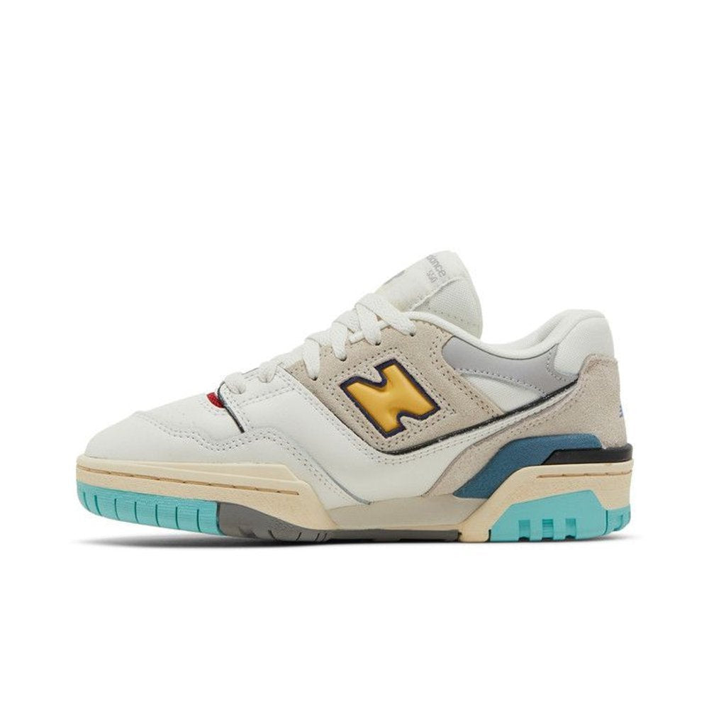 New Balance 550 Sea Salt Yellow (GS) – hlavní pohled | Purekickz