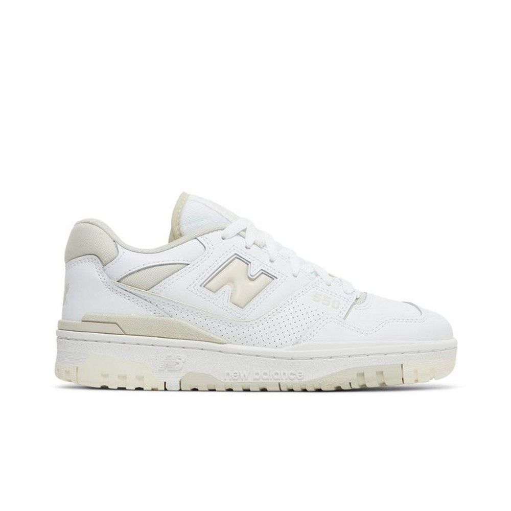 New Balance 550 Silver Birch – boční pohled | Purekickz