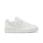 New Balance 550 Triple White – boční pohled | Purekickz