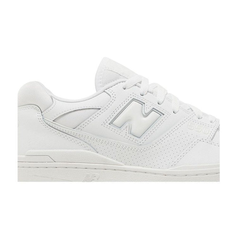 New Balance 550 Triple White – detail | Purekickz