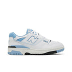 New Balance 550 UNC White University Blue – boční pohled | Purekickz
