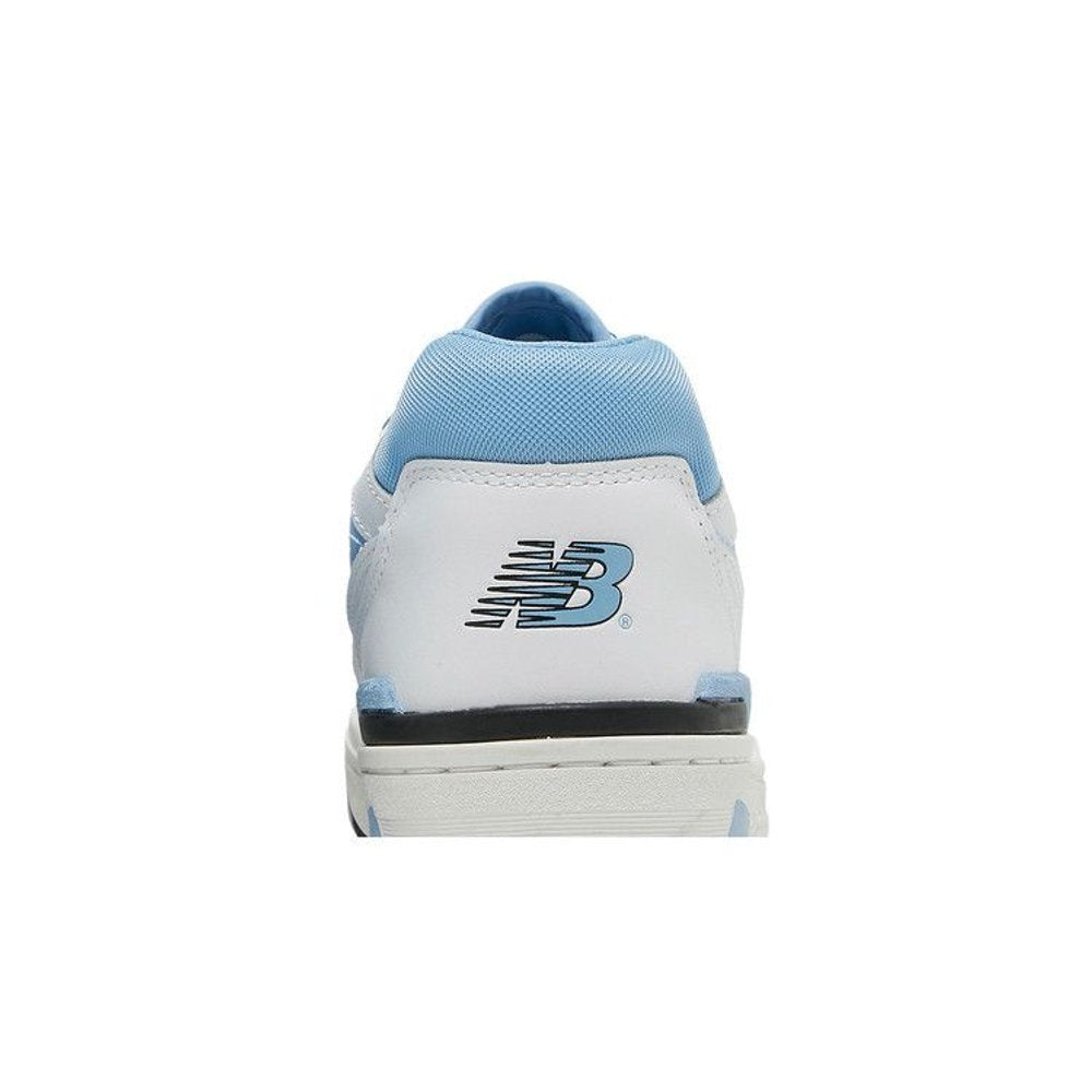 New Balance 550 UNC White University Blue – detail materiálu | Purekickz