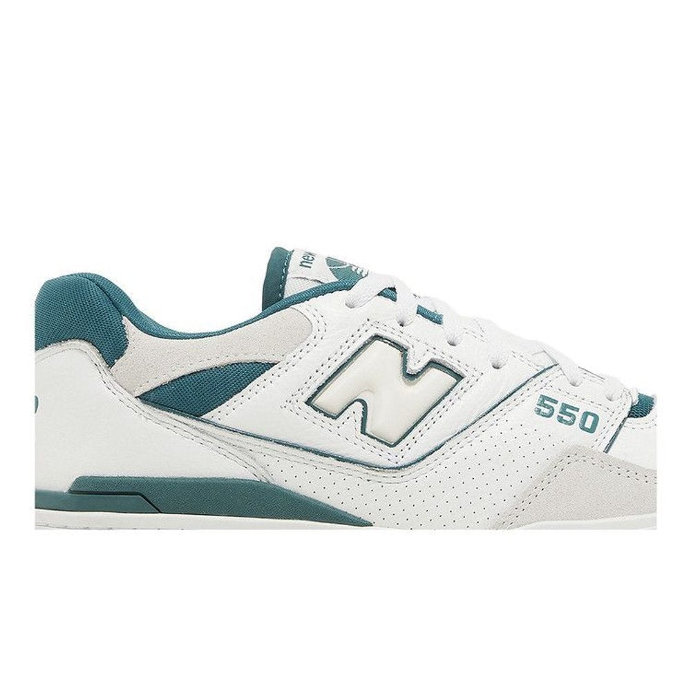 New Balance 550 Vintage Teal – detail | Purekickz
