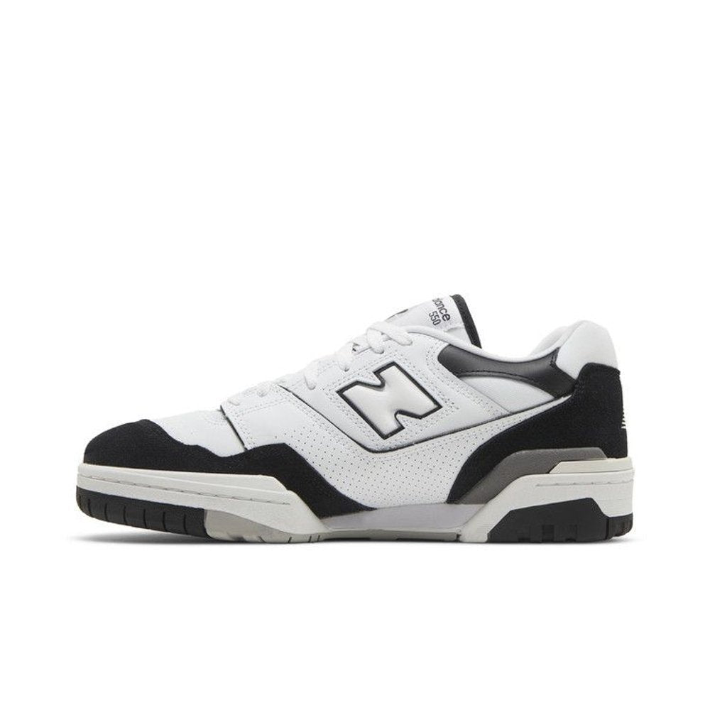 New Balance 550 White Black Rain Cloud – hlavní pohled | Purekickz
