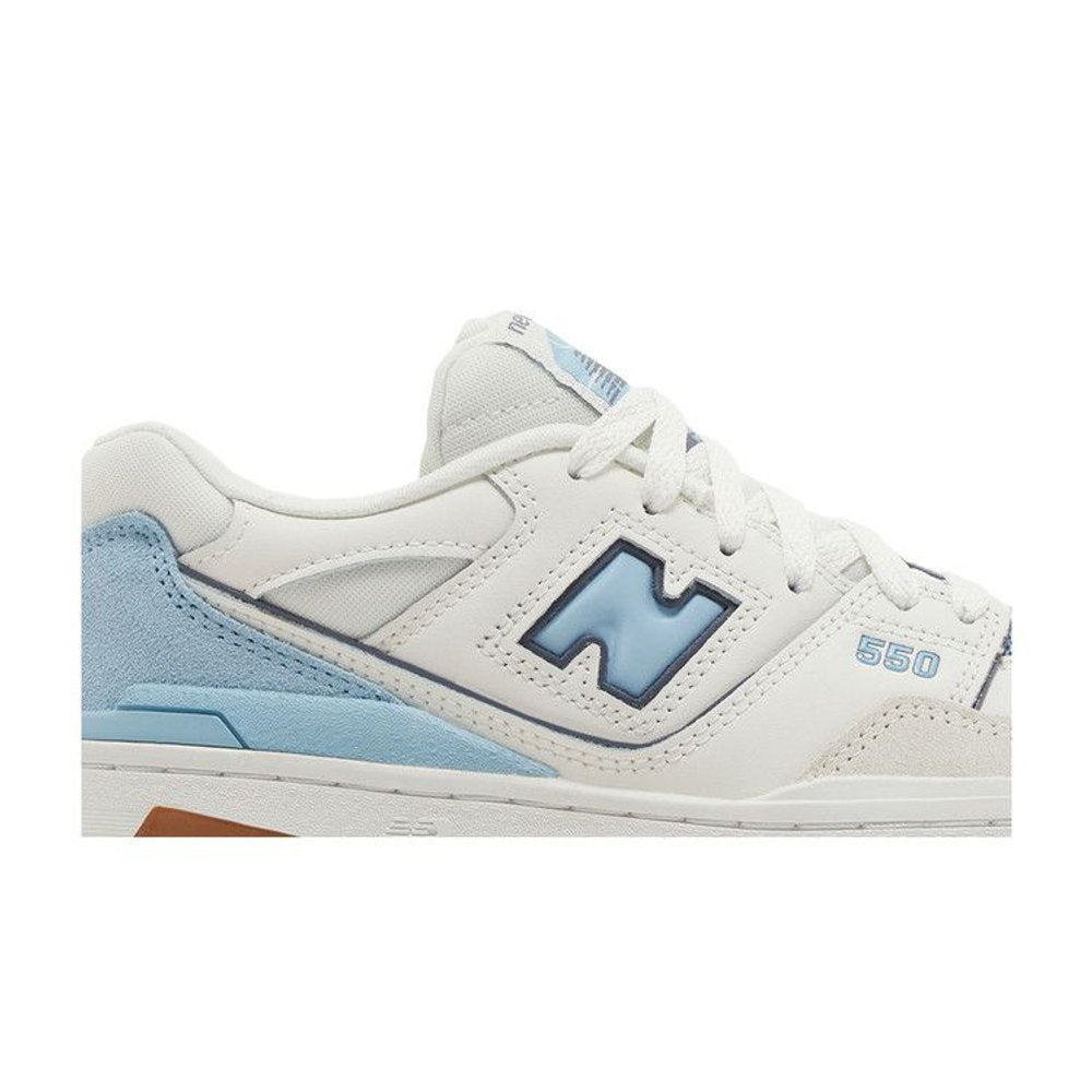 New Balance 550 White Blue Gum (GS) – detail | Purekickz