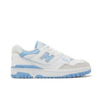 New Balance 550 White Blue Haze Rain Cloud – boční pohled | Purekickz