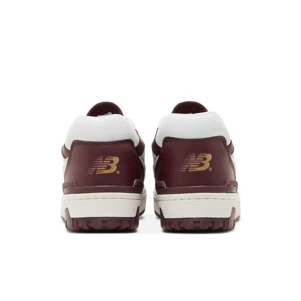 New Balance 550 White Burgundy – podrážka | Purekickz